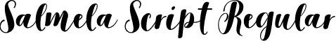 Salmela Script Regular font | Salmela.ttf