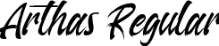 Arthas Regular font | Arthas-Regular.ttf