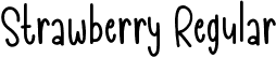 Strawberry Regular font | Strawberry.ttf