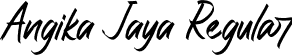 Angika Jaya Regular font | AngikaJaya-lgPOw.otf