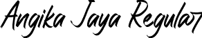 Angika Jaya Regular font | AngikaJaya-nRn3O.ttf