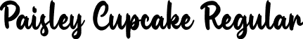 Paisley Cupcake Regular font | Paisley Cupcake.ttf