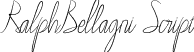 RalphBellagni Script font | RalphBellagni-Script.ttf