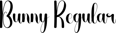 Bunny Regular font | Bunny.otf