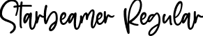 Starbeamer Regular font | Starbeamer.ttf