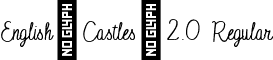 English_Castles_2.0 Regular font | English_Castles_2.0-Regular.ttf