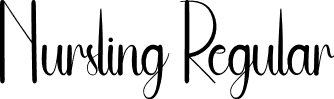 Nursling Regular font | Nursling.otf