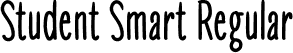 Student Smart Regular font | Student Smart.otf