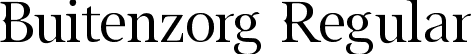 Buitenzorg Regular font | Buitenzorg Regular.otf