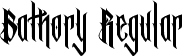 Bathory Regular font | Bathory.ttf