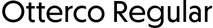 Otterco Regular font | Otterco-Regular.otf
