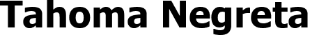 Tahoma Negreta font | TAHOMABD.TTF