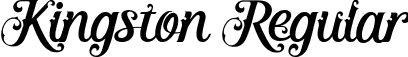 Kingston Regular font | Kingston.ttf