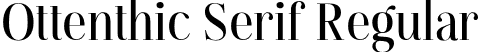 Ottenthic Serif Regular font | Ottenthic-Serif.otf