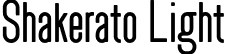 Shakerato Light font | Shakerato-Light.otf