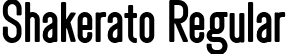 Shakerato Regular font | Shakerato.otf