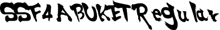 SSF4 ABUKET Regular font | SSF4 ABUKET.ttf