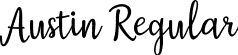 Austin Regular font | Austin.ttf