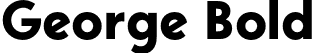 George Bold font | George-Bold.otf