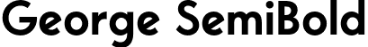 George SemiBold font | George-SemiBold.otf