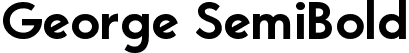 George SemiBold font | George-SemiBold.ttf