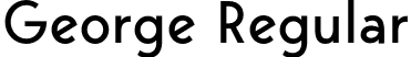 George Regular font | George-Regular.otf