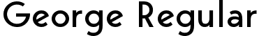 George Regular font | George-Regular.ttf