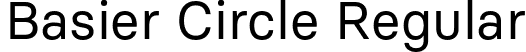 Basier Circle Regular font | BasierCircle-Regular.otf