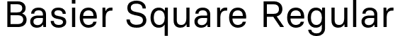 Basier Square Regular font | BasierSquare-Regular.otf