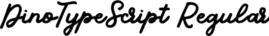 DinoTypeScript Regular font | DinoTypeScript.otf