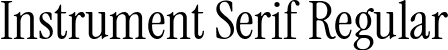 Instrument Serif Regular font | instrumentserif-regular.ttf