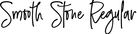 Smooth Stone Regular font | SmoothStone-Regular.otf