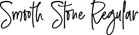 Smooth Stone Regular font | SmoothStone-Regular.ttf