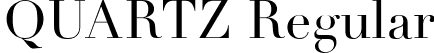 QUARTZ Regular font | QUARTZ.ttf