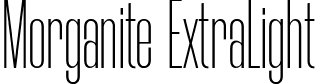 Morganite ExtraLight font | Morganite-ExtraLight.ttf