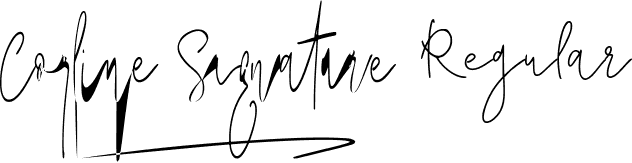 Corline Signature Regular font | Corline Signature.otf