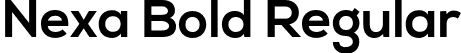 Nexa Bold Regular font | Nexa Bold.otf