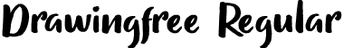 Drawingfree Regular font | Drawingfree.ttf