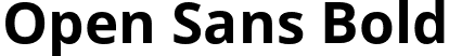 Open Sans Bold font | OpenSans-Bold.ttf