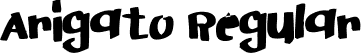 Arigato Regular font | Arigato Handwritten.ttf