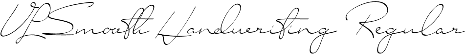 VL Smooth Handwriting Regular font | VL_Smooth Handwriting.otf