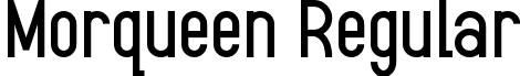 Morqueen Regular font | Morqueen.ttf