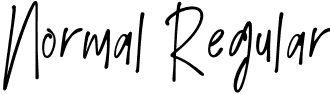 Normal Regular font | GirlySunrise-Regular.otf