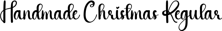 Handmade Christmas Regular font | Handmade-Christmas.otf