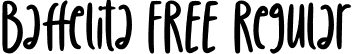 Baffelita FREE Regular font | Baffelita FREE.ttf