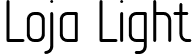 Loja Light font | Loja-Light.otf