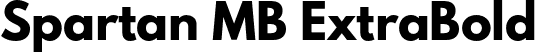 Spartan MB ExtraBold font | SpartanMB-Extra-Bold.otf