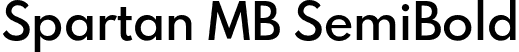 Spartan MB SemiBold font | SpartanMB-SemiBold.otf