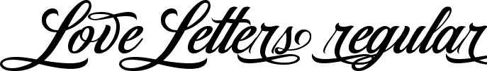 Love Letters Regular font | Love Letters.ttf