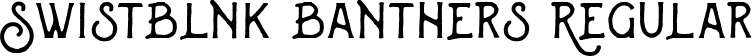 Swistblnk Banthers Regular font | Swistblnk Banthers.ttf